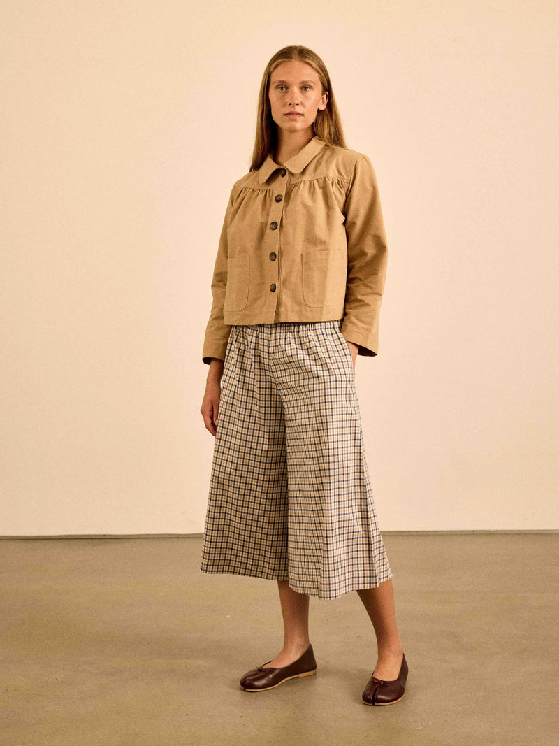 Summer Short LS Jacket, Beige