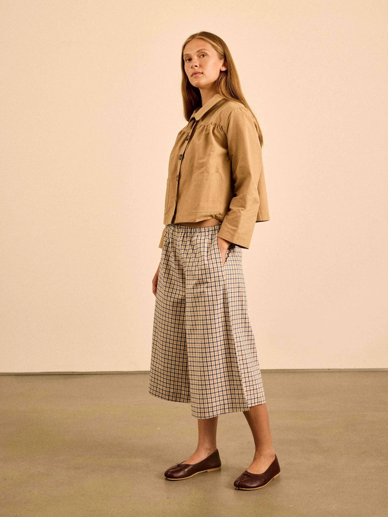 Summer Short LS Jacket, Beige