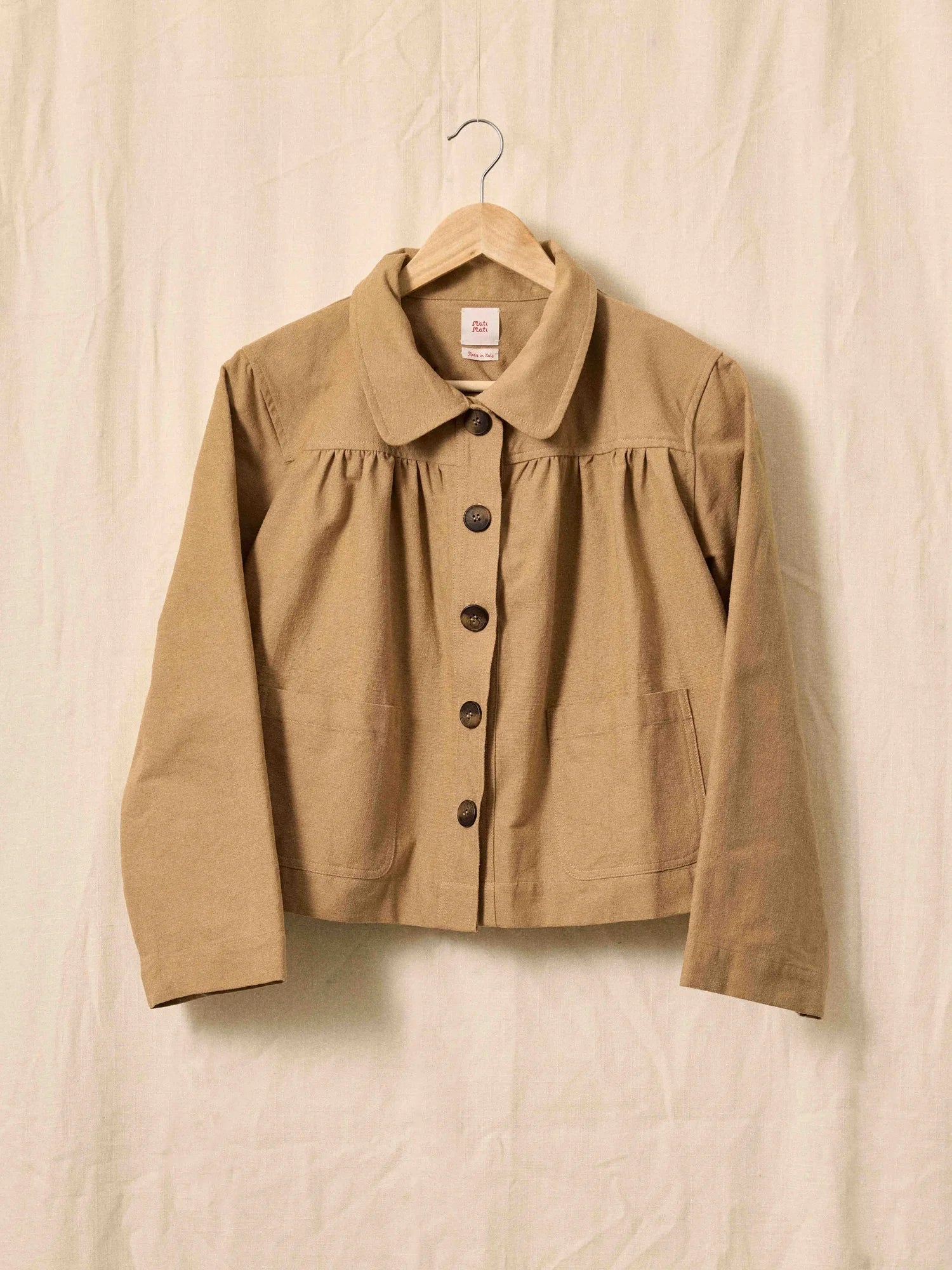 Summer Short LS Jacket, Beige