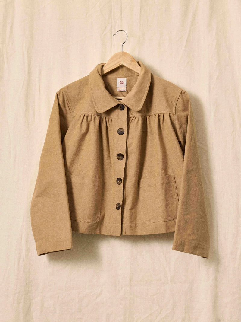 Summer Short LS Jacket, Beige