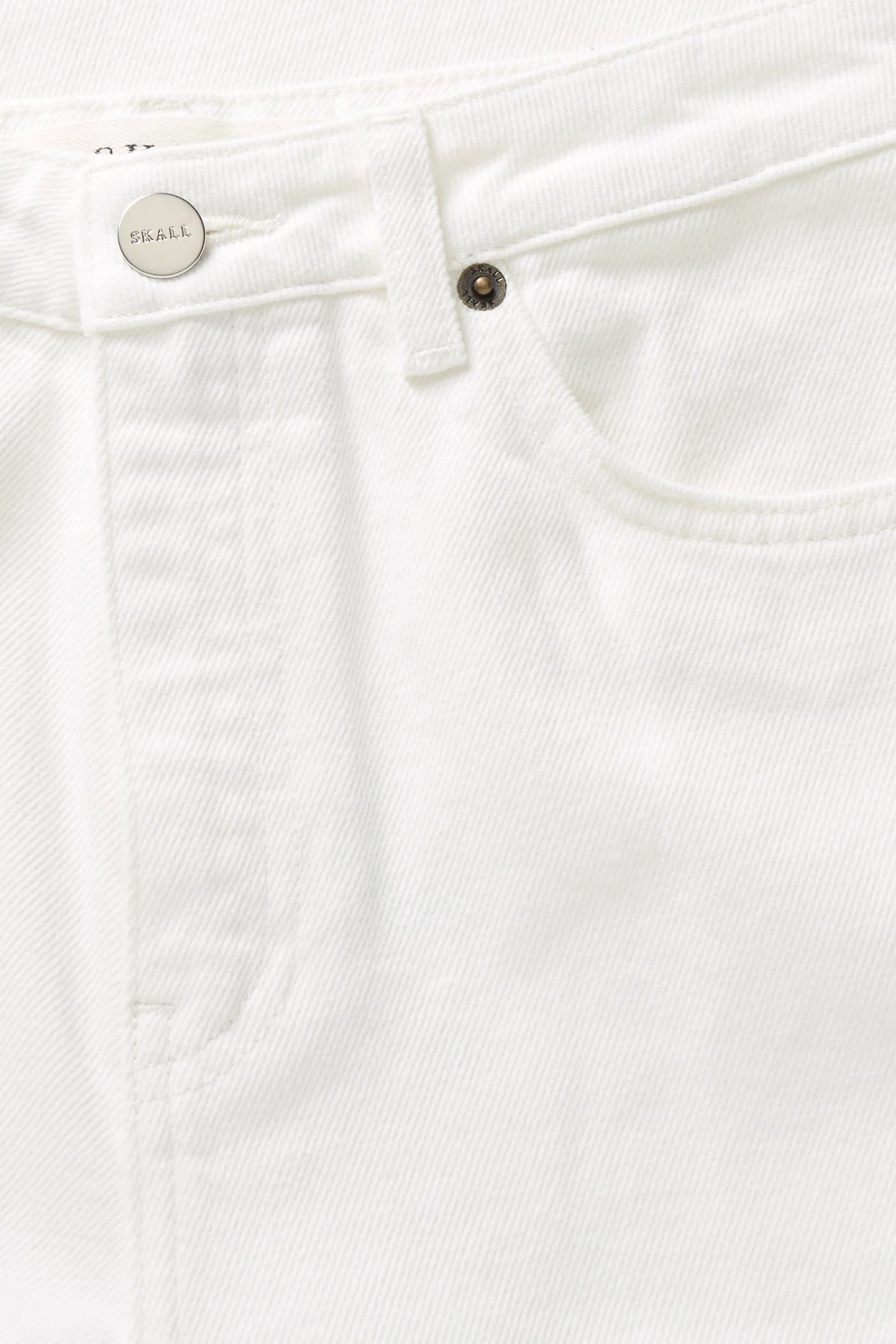 Maddy Straight Jeans, Off White