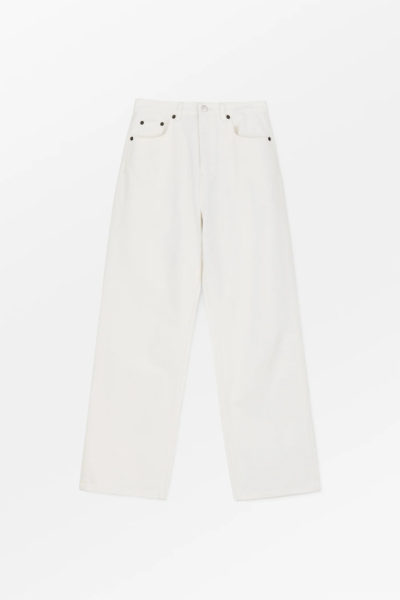 Maddy Straight Jeans, Off White