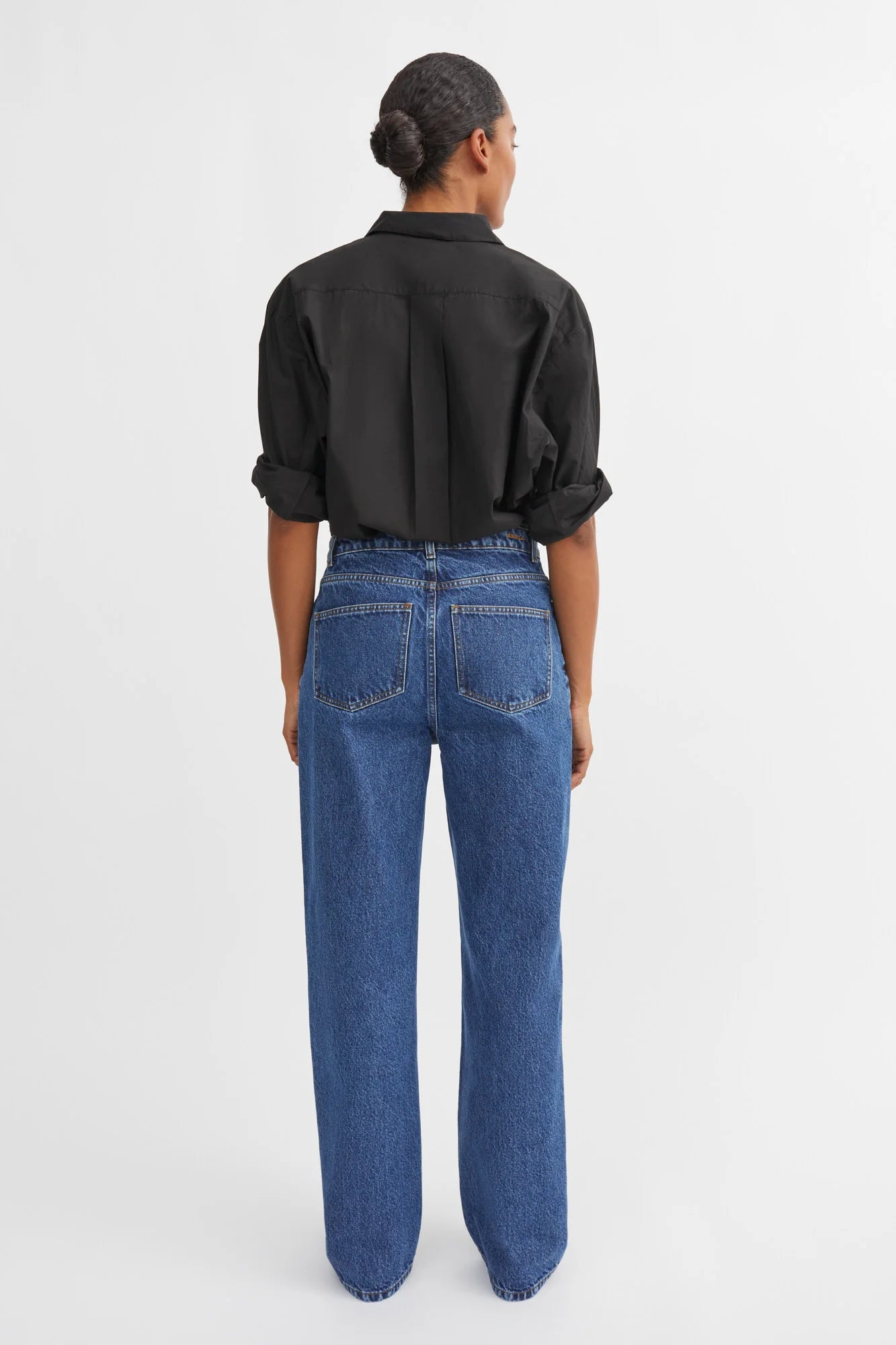 Maddy straight jeans, Mid Blue