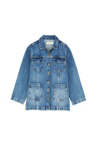 Margaux shirt, Slouchy blue