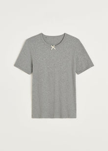 Messhu Tee Melange 3253, Grey Melange