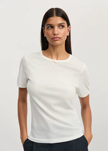 Messhu tee, Pure Ecru