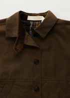 Moa Jacket Oilskin, Bark