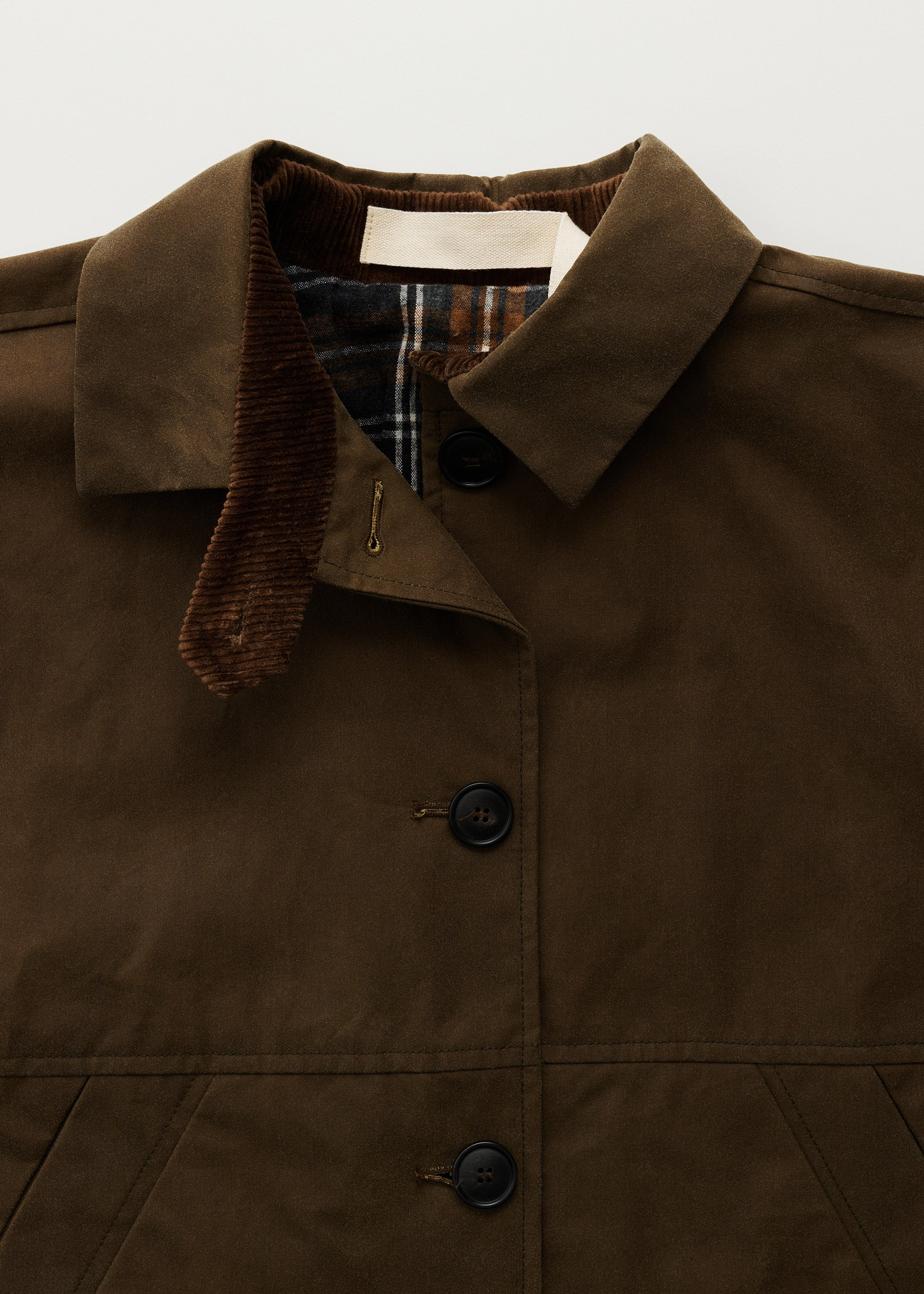Moa Jacket Oilskin, Bark