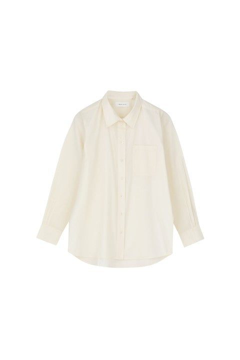 Nicci shirt, Ivory