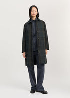 Noor Coat Check Foxleigh