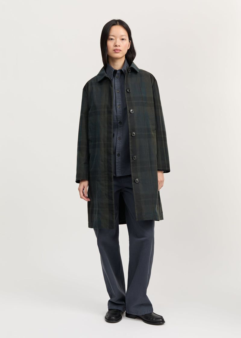 Noor Coat Check Foxleigh