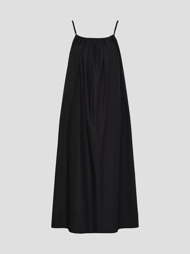 Ocean Strap Dress, Black