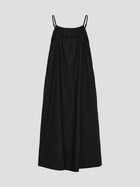 Ocean Strap Dress, Black