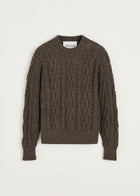 Orenda sweater lamauld Pure Smokey Brown