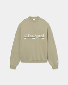 Oversized Crewneck, All Field apparel, Laurel Oak
