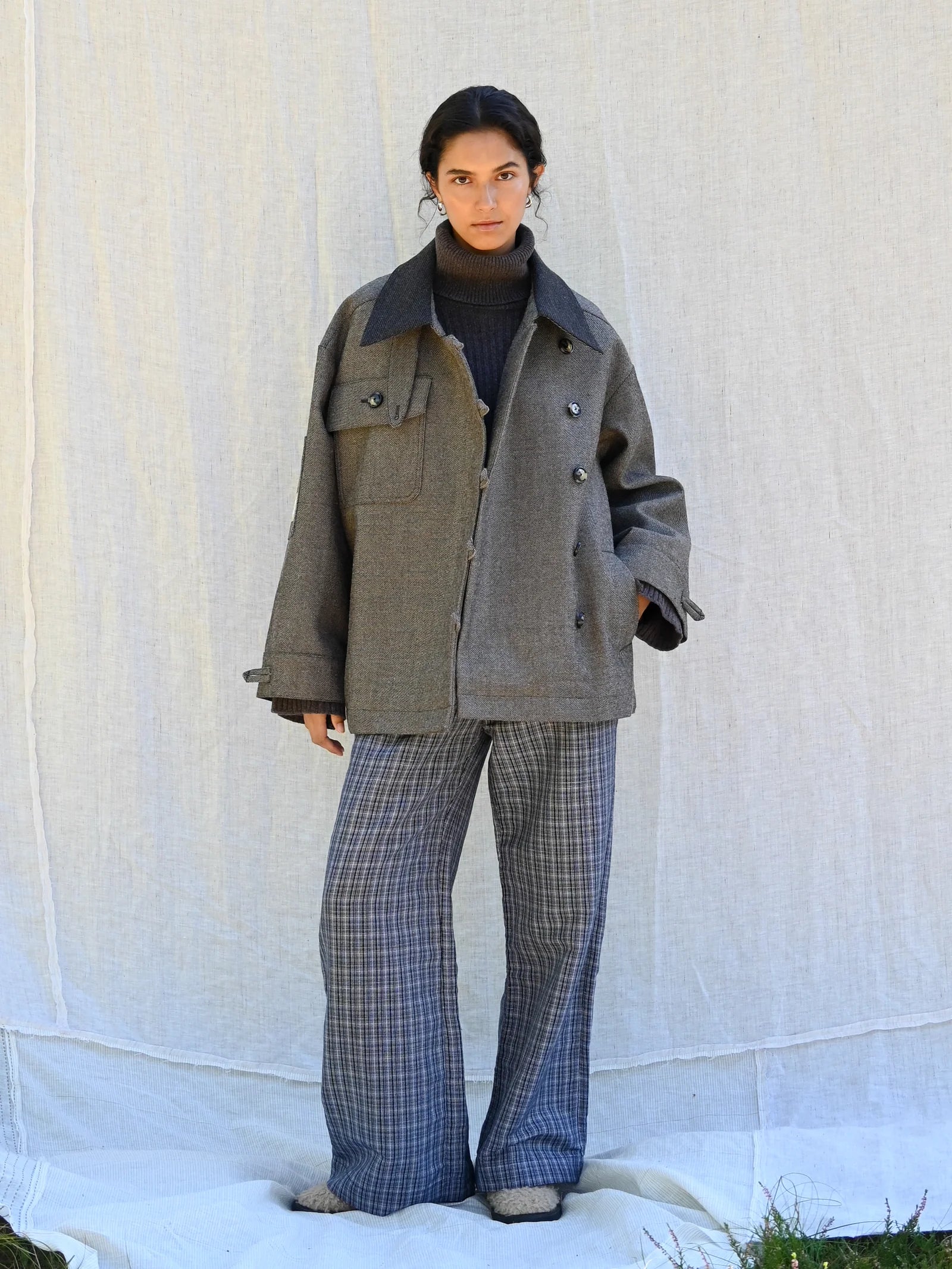 Betty Brown Wool Jacket