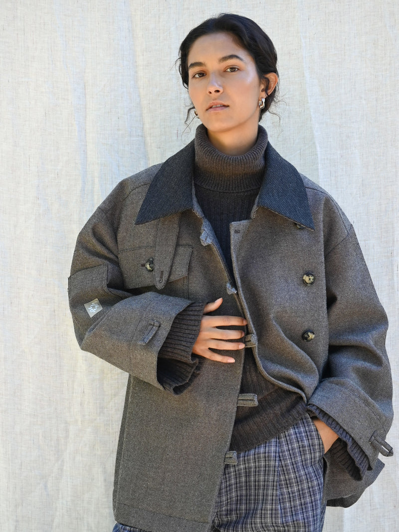 Betty Brown Wool Jacket