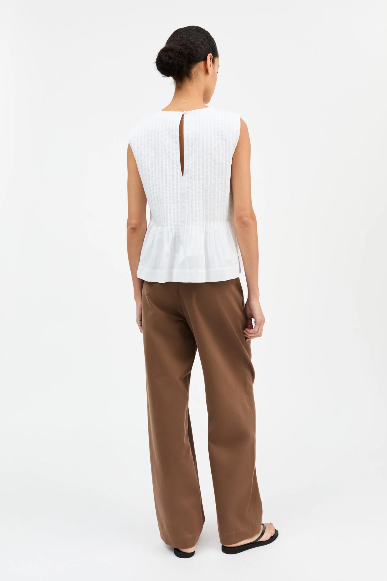 Pavlova Top, Optic White