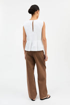 Pavlova Top, Optic White