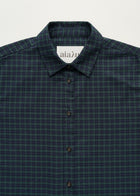 Penny Shirt Check i Evergreen – krave