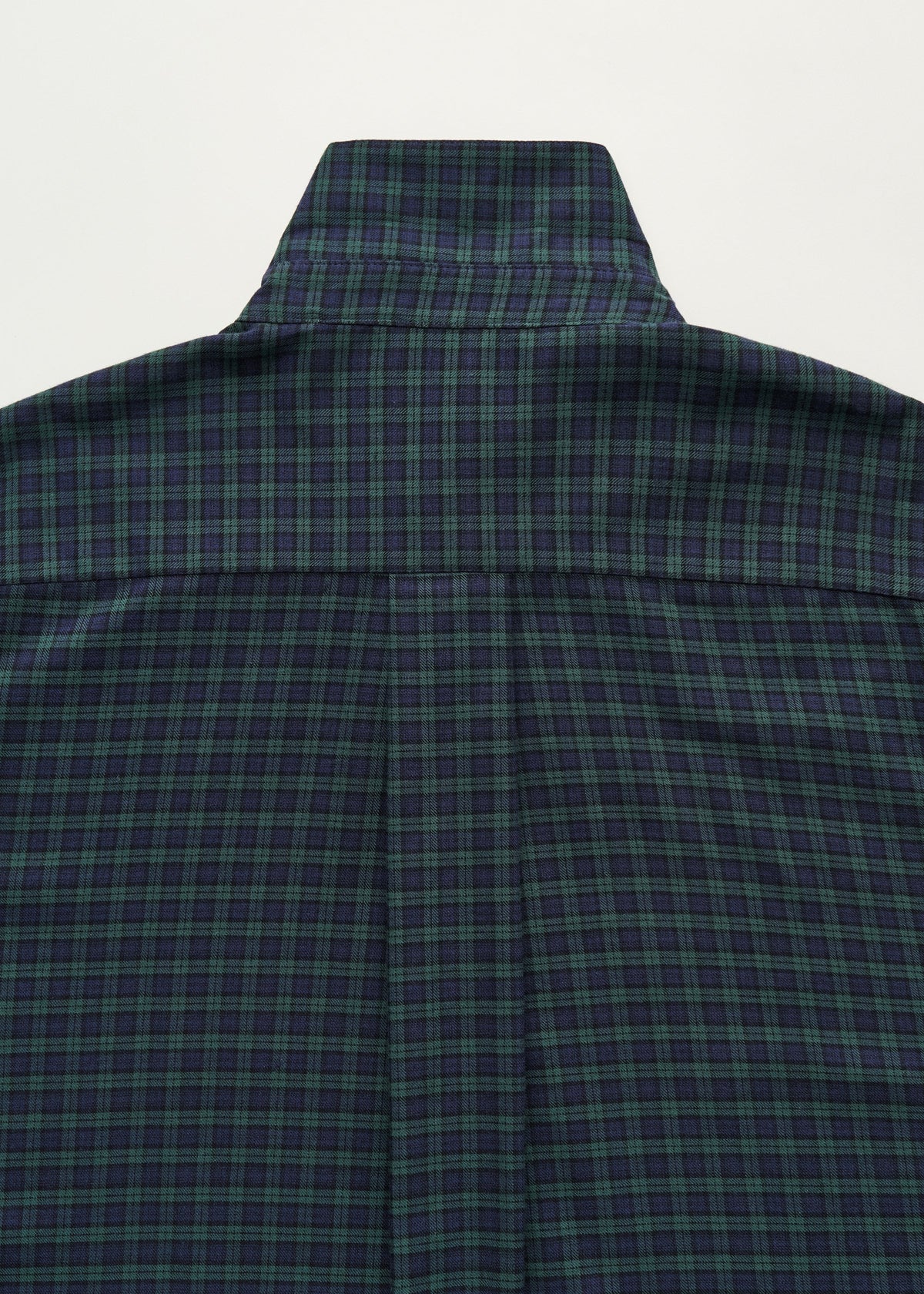 Penny Shirt Check i Evergreen – manchet