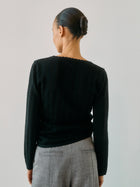 Nellie LS Blouse, Black