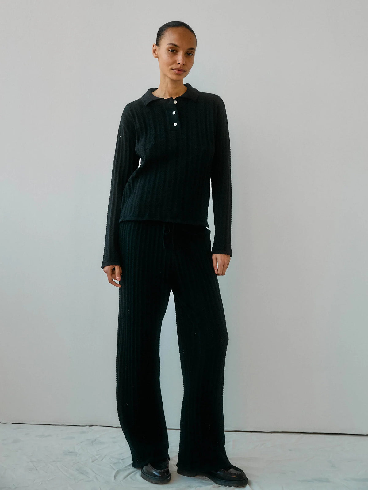 Georg LS Polo, Black