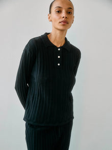 Georg LS Polo, Black