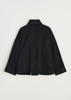 Ritu Jacket Twill, Black Navy
