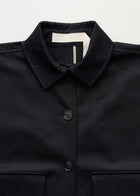Ritu Jacket Twill, Black Navy