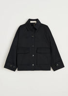 Ritu Jacket Twill, Black Navy