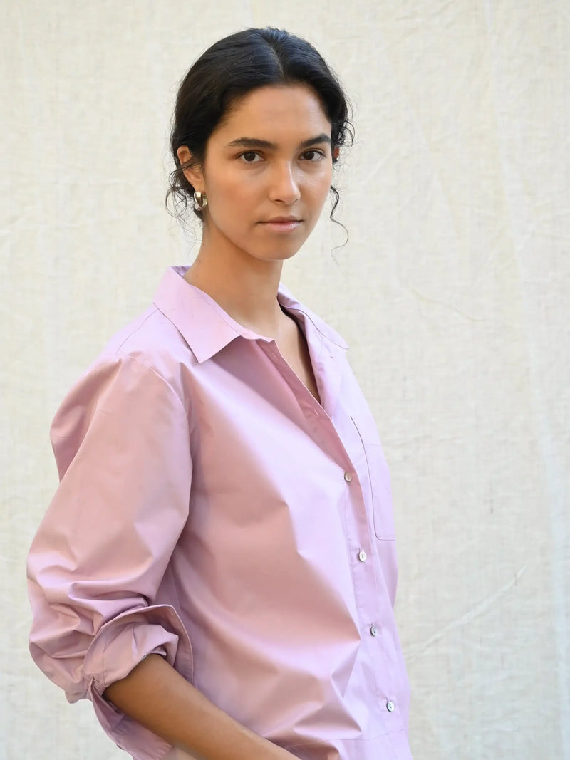 Rosa Shirt, Light Peony