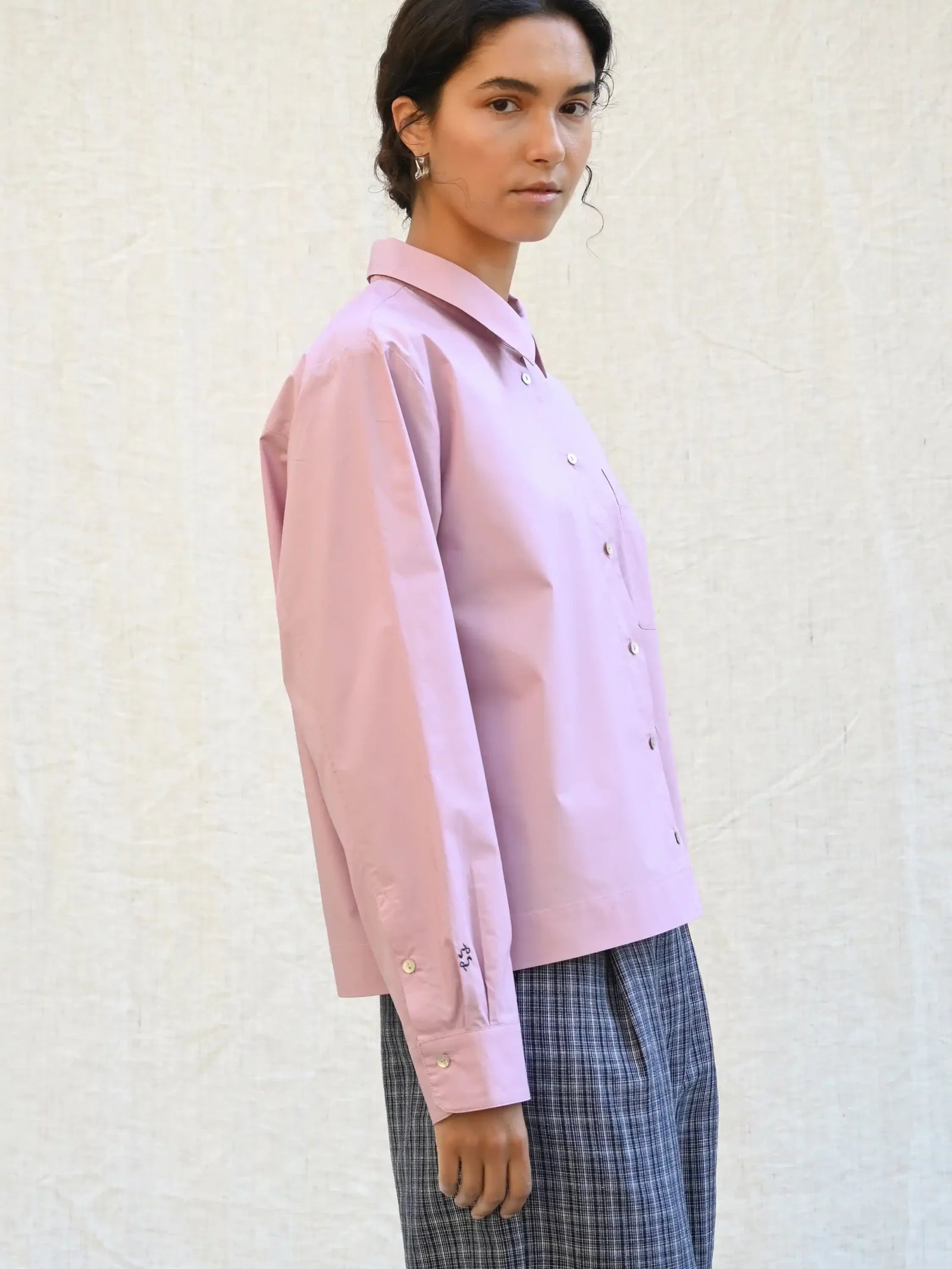 Rosa Shirt, Light Peony