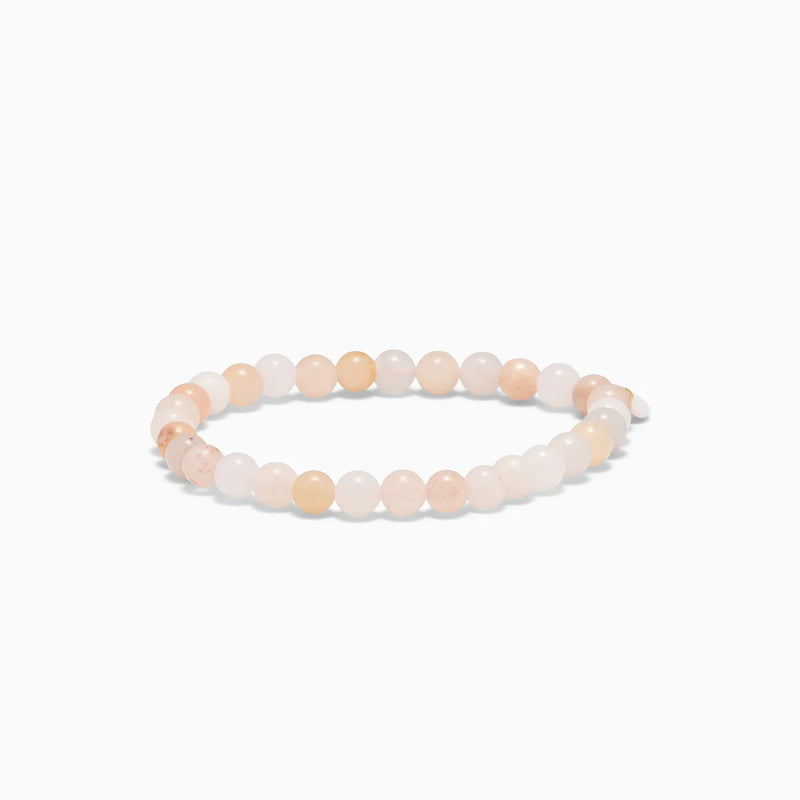 Rose Jade armbånd, 6mm