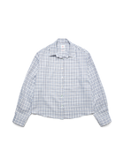 Signe Shirt, White/Brown Check