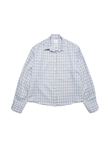 Signe Shirt, White/Brown Check