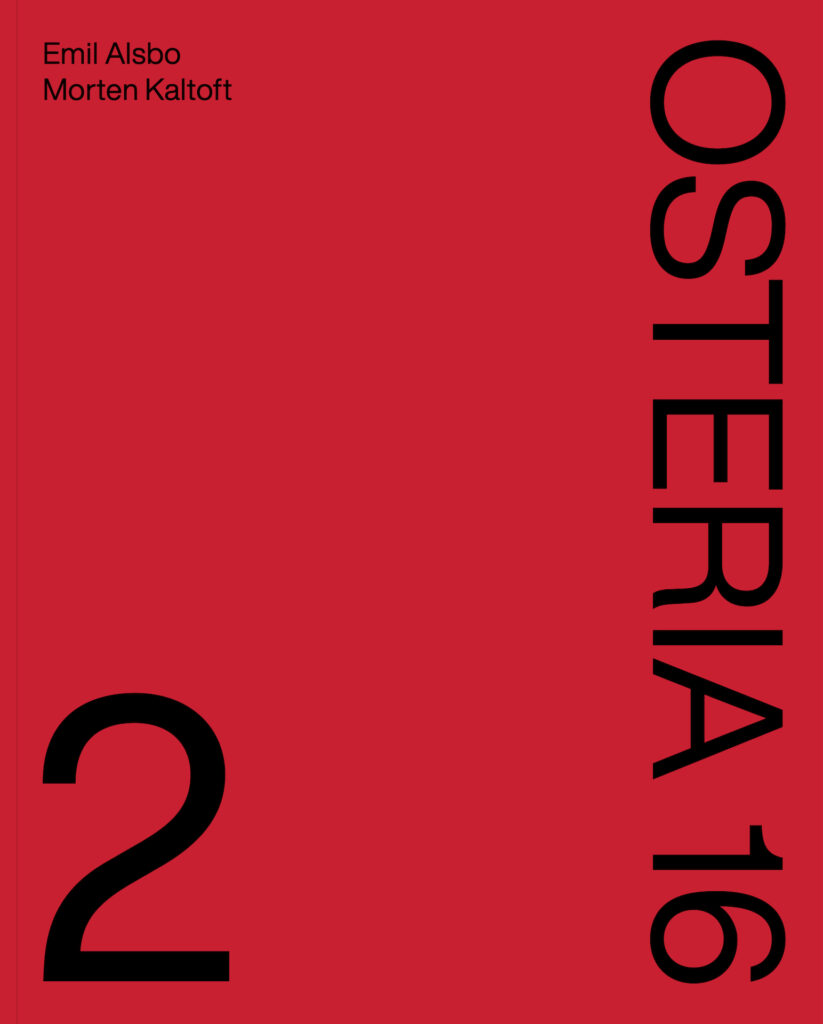 Osteria 16 No. 2 kogebog forside