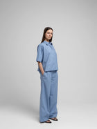 Ocean Wide Pant, Faded Denim