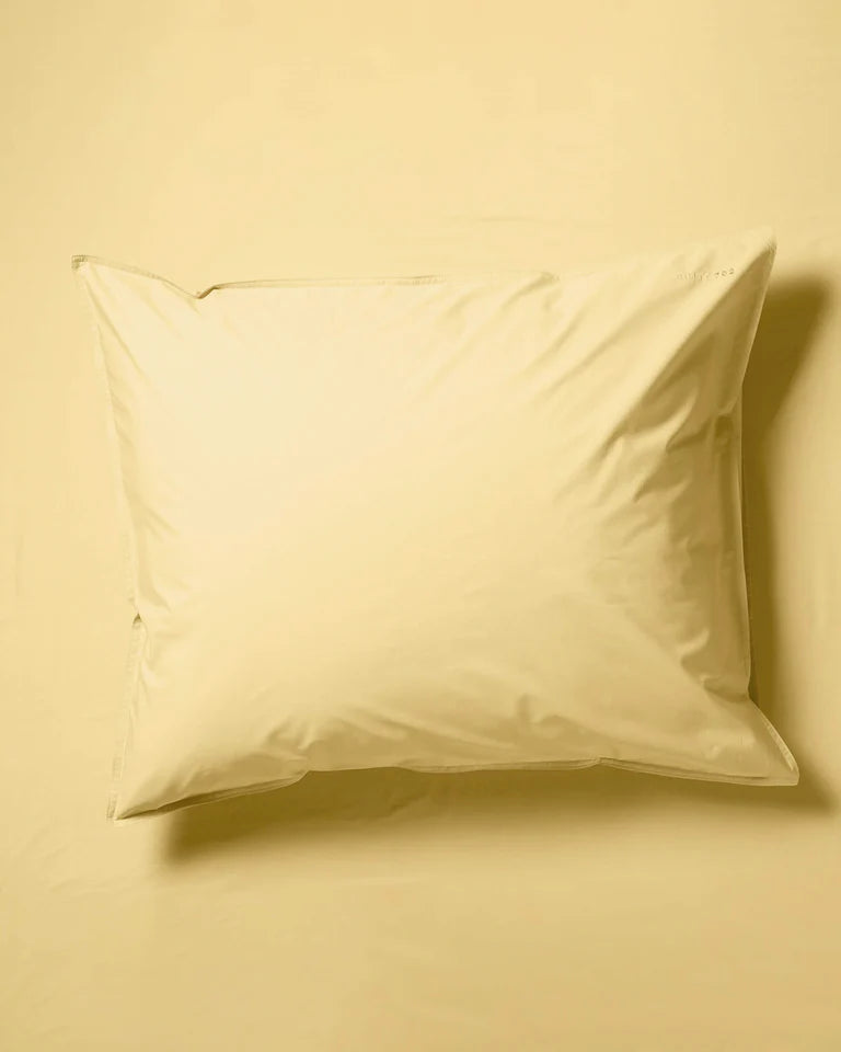 Pudebetræk — Butter Yellow 60x63 cm