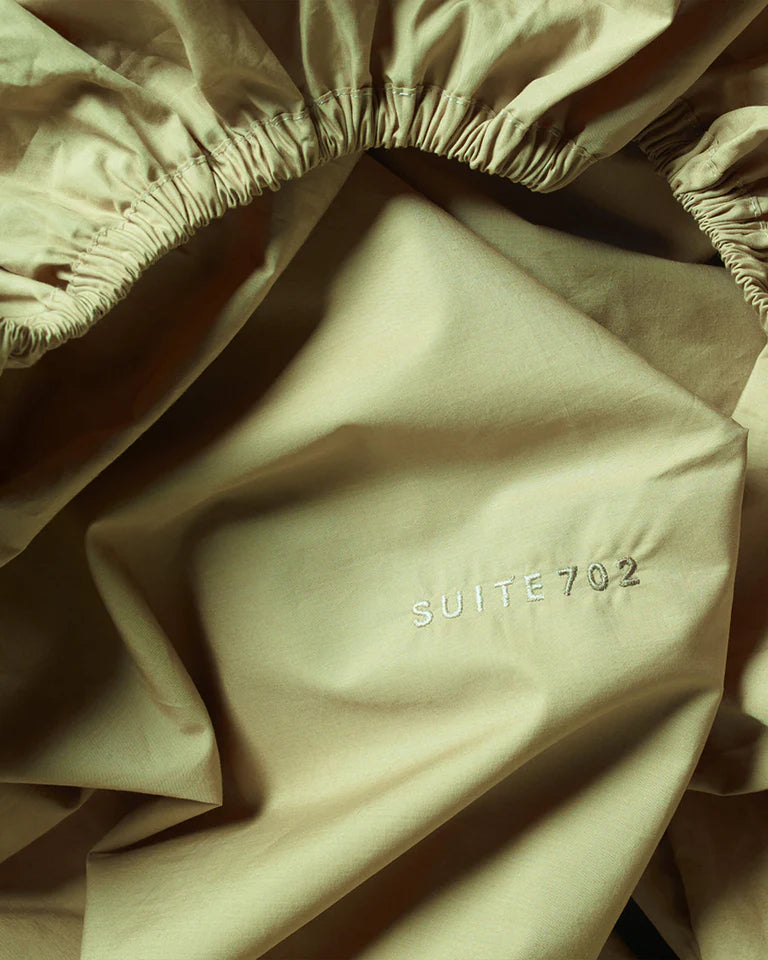 Pudebetræk Pistachio detalje — SUITE702