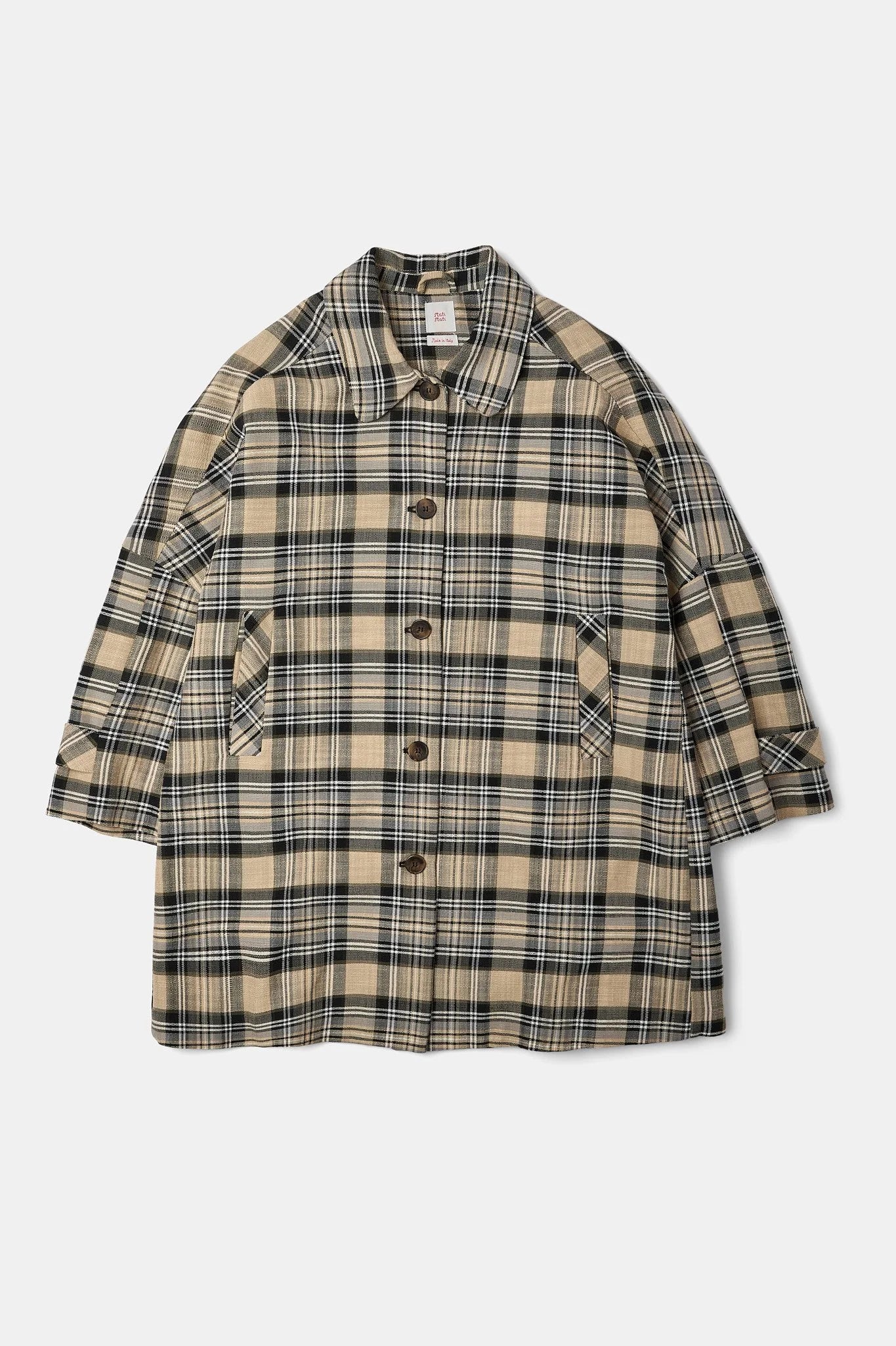 Summer Long Jacket, Big Check