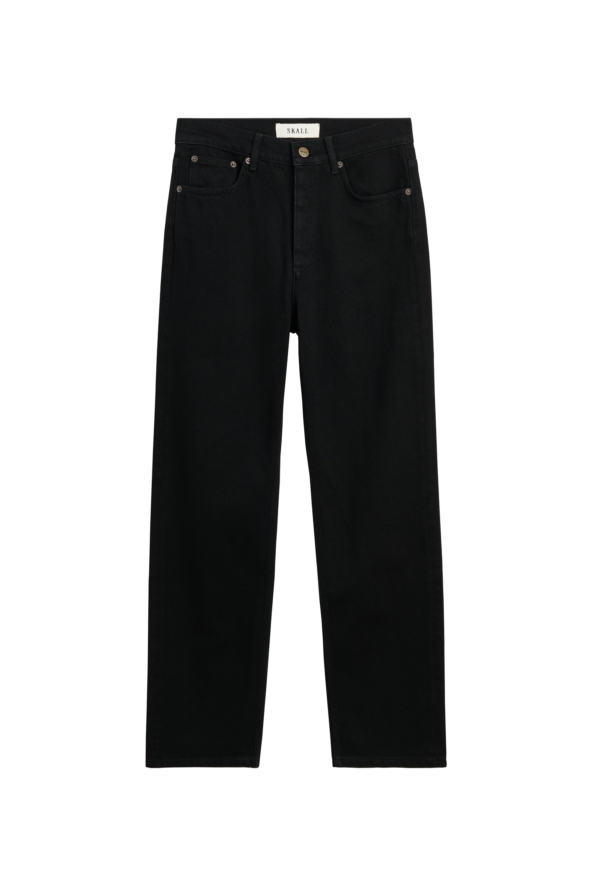 Sharon Straight Jeans, Black