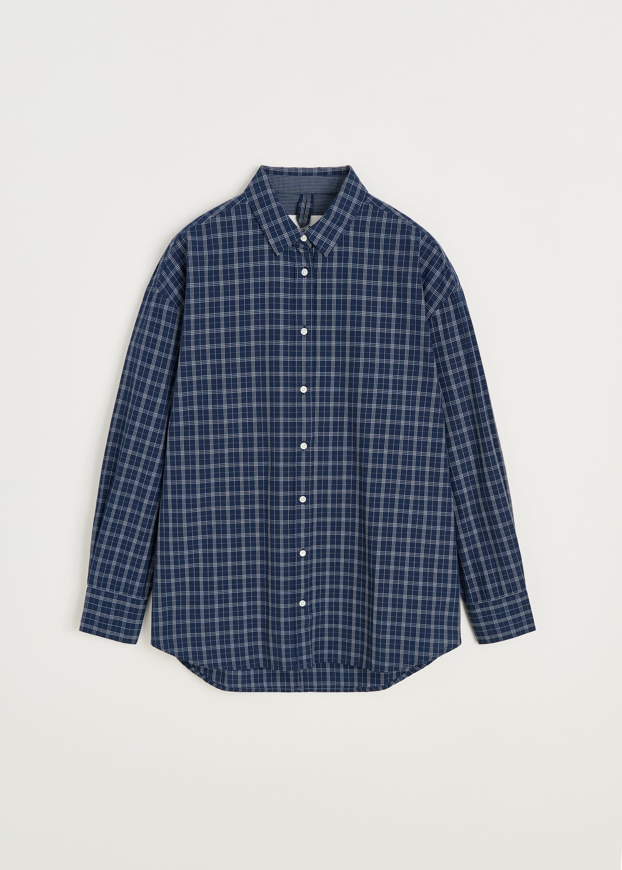 Shirt Check 3195, Mix Navy