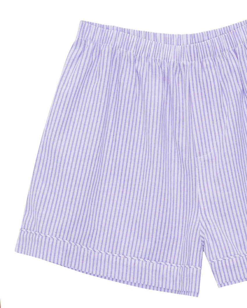 Boxer Shorts, Purple Stripes