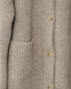 Shetland Wool Cardigan, Nature
