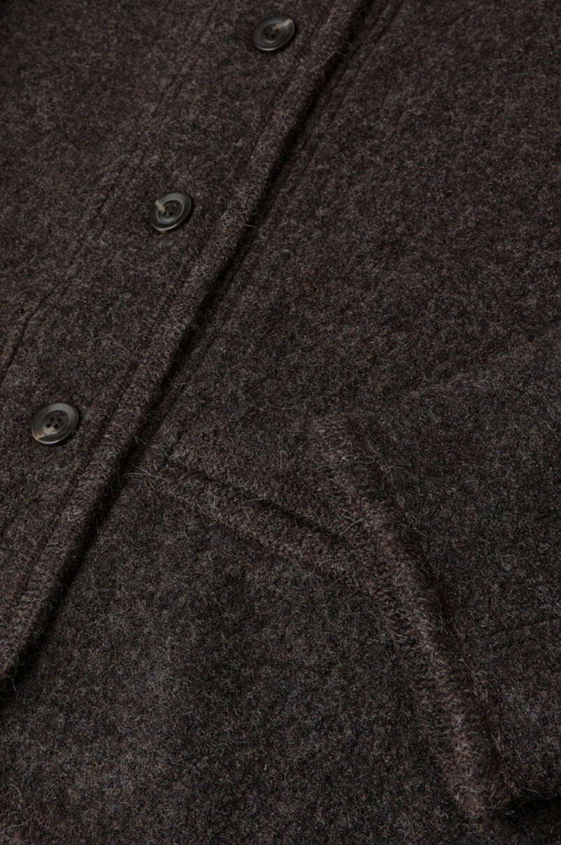 Olympe Jacket, Marron Chiné