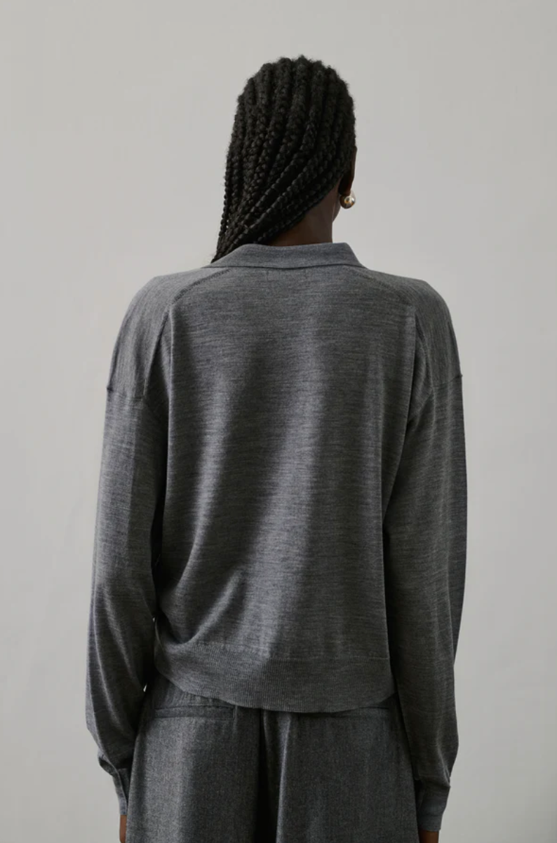 Fleming Pullover, Heather Grey