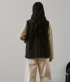 Chicago Vest, mottled brown