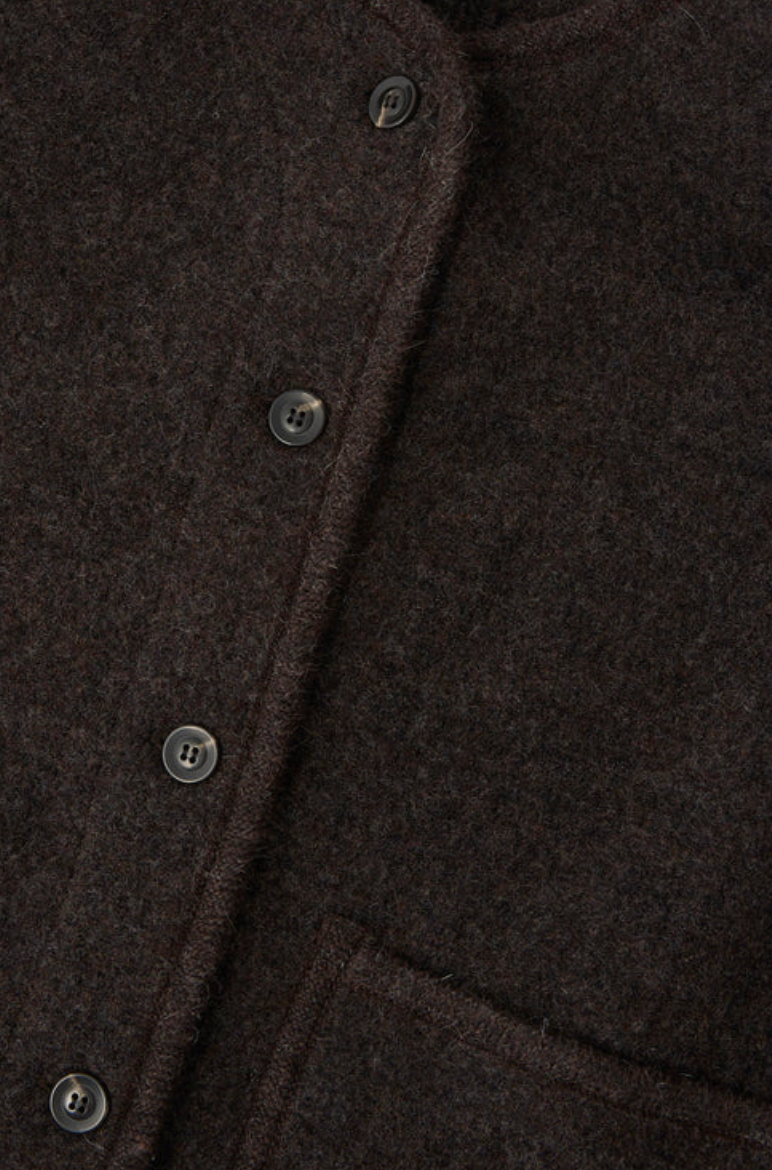 Chicago Vest, mottled brown