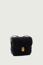 Bellisima Mini Bag, Dark Brown (sherling)